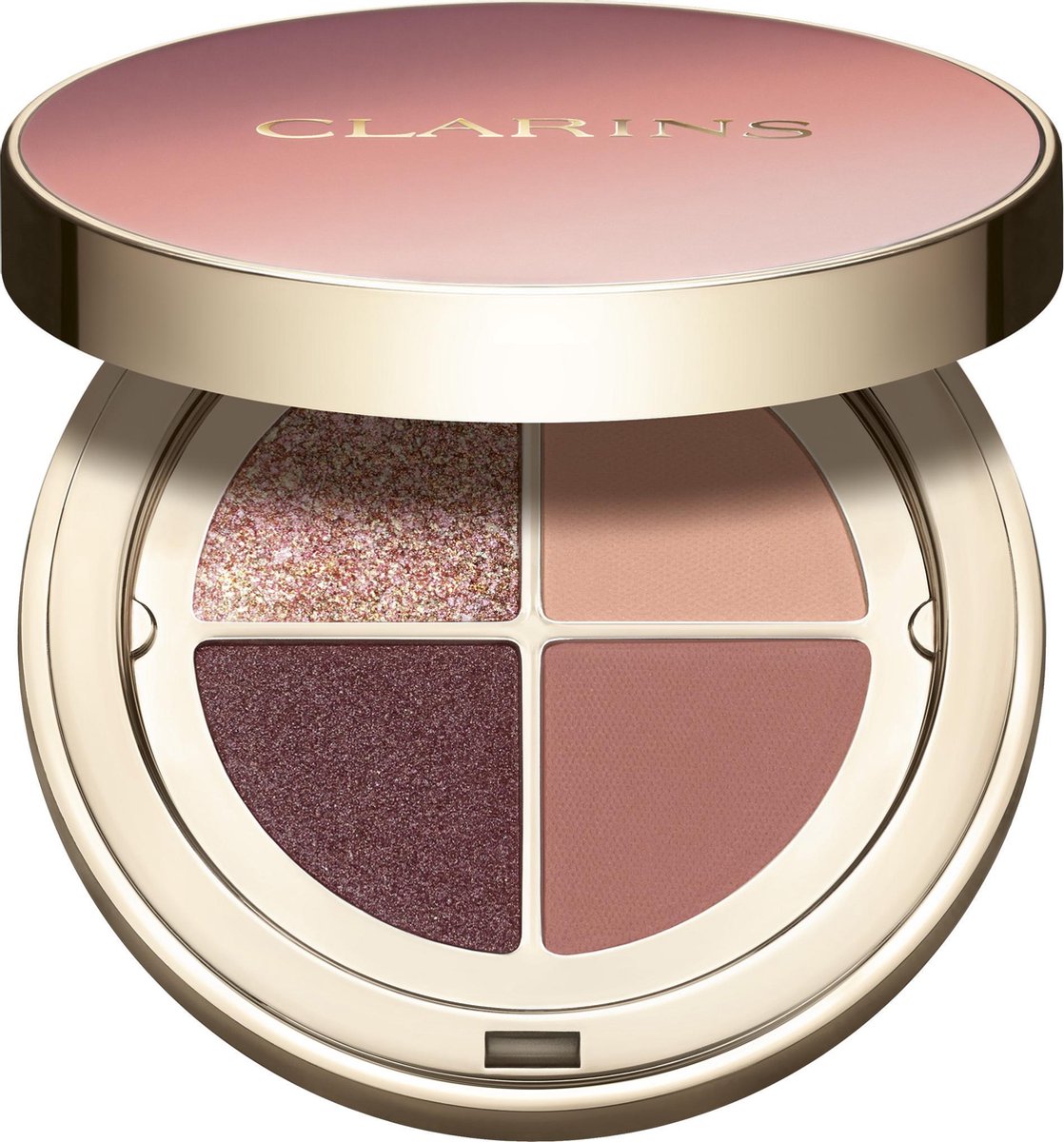 Clarins Ombre 4 Couleurs - Ombre 4 Couleurs Oogschaduw - Zwart