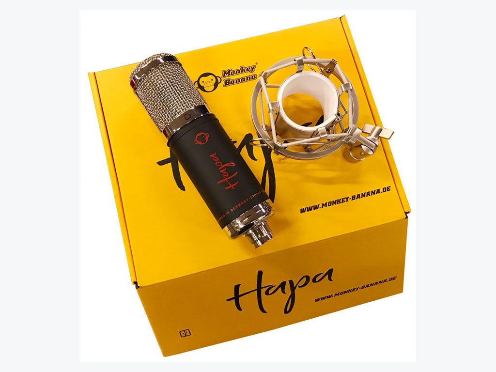 Monkey Banana Hapa USB condensator microfoon - Zwart