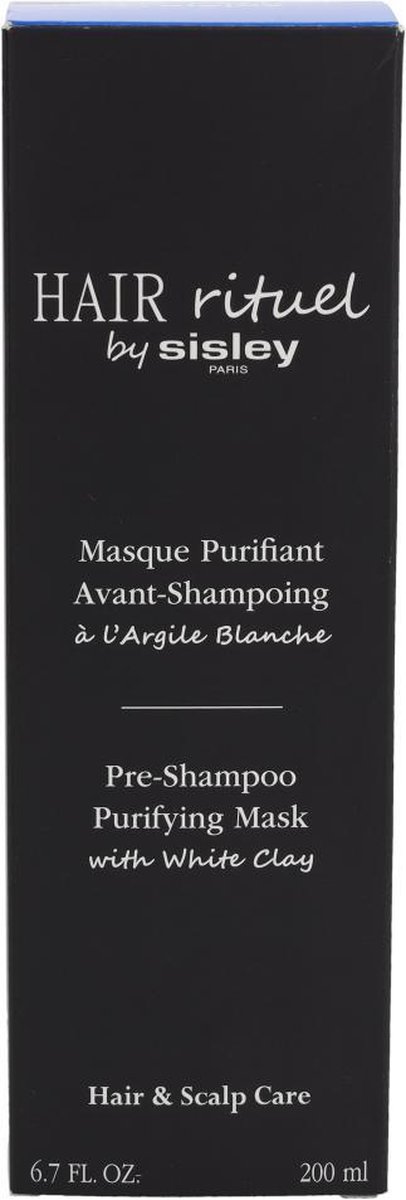 Sisley Hair Rituel - Hair Rituel Pre-shampoo Purifying Maskh White Clay - Wit