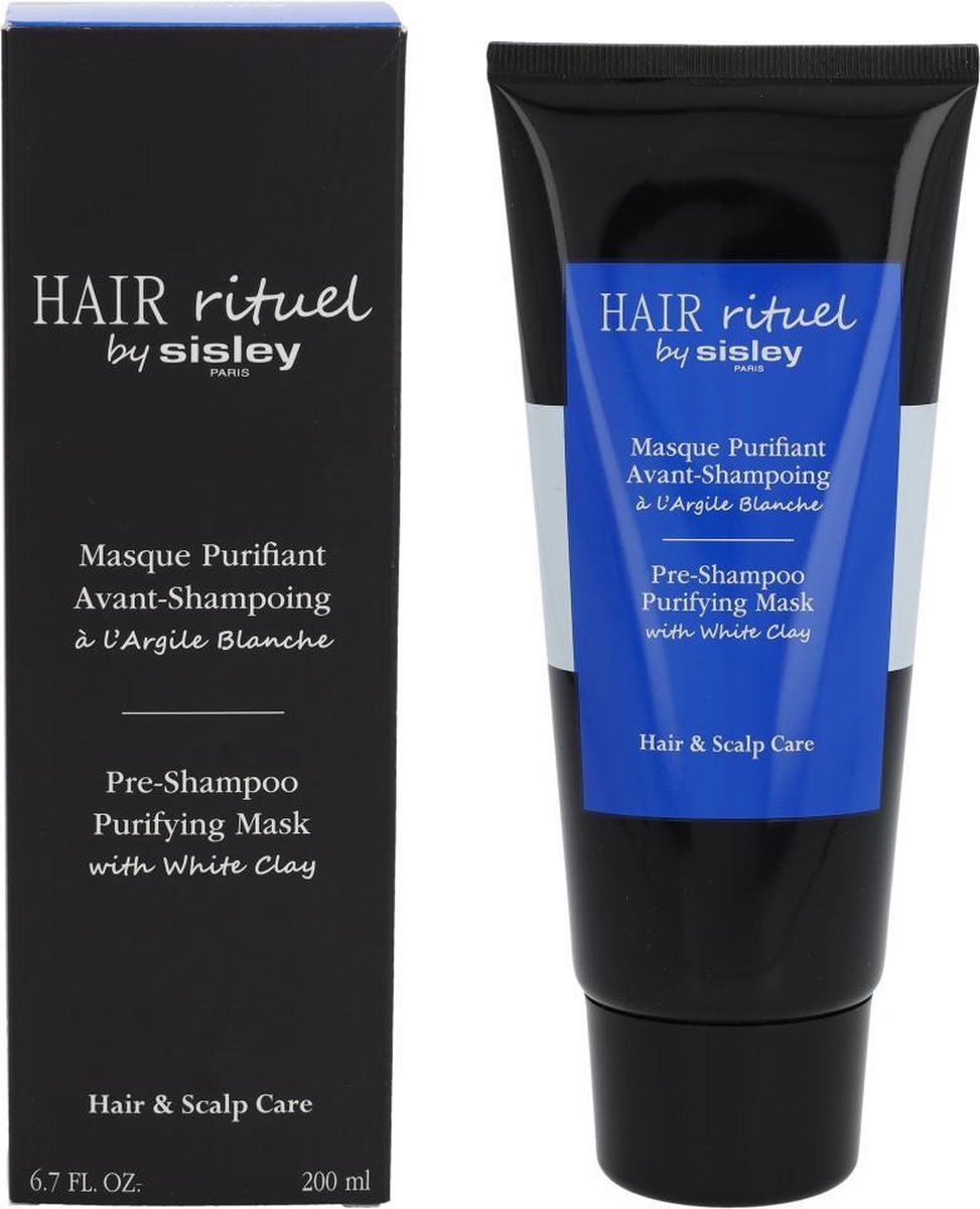 Sisley Hair Rituel - Hair Rituel Pre-shampoo Purifying Maskh White Clay - Wit