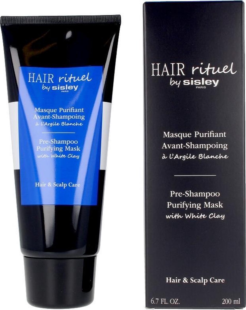 Sisley Hair Rituel - Hair Rituel Pre-shampoo Purifying Maskh White Clay - Wit