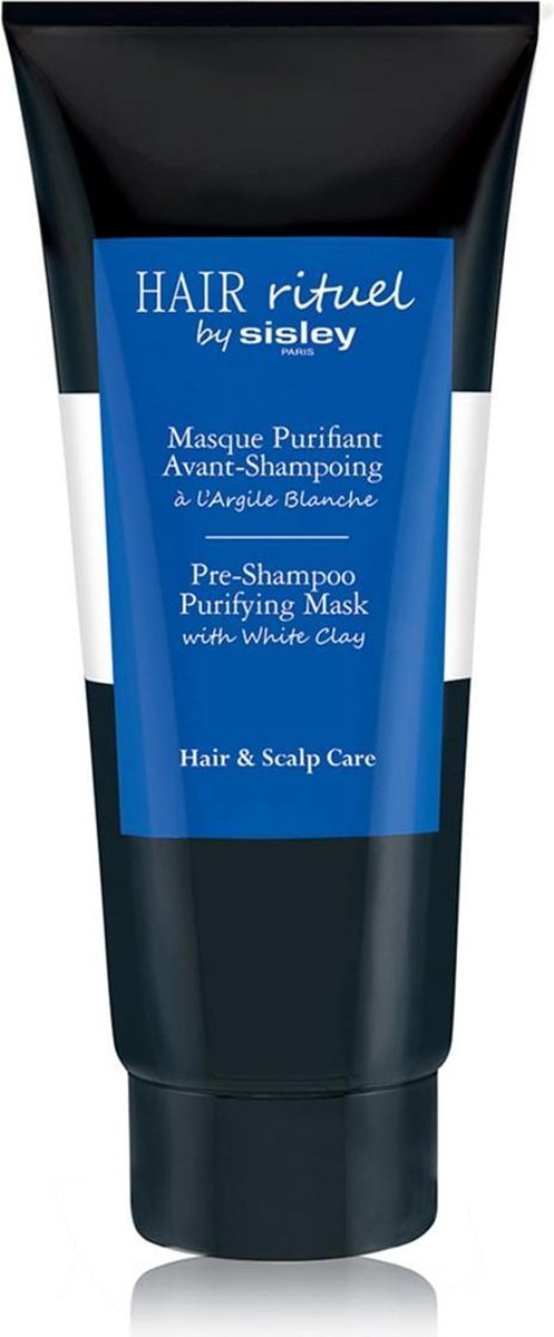 Sisley Hair Rituel - Hair Rituel Pre-shampoo Purifying Maskh White Clay - Wit