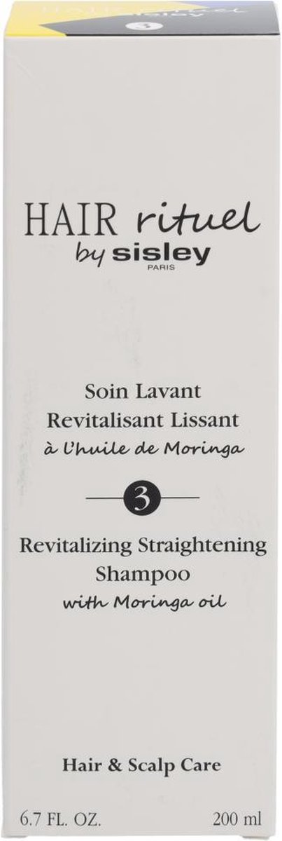 Sisley Hair Rituel - Hair Rituel Revitalizing Straightening Shampooh Moringa Oil - Wit