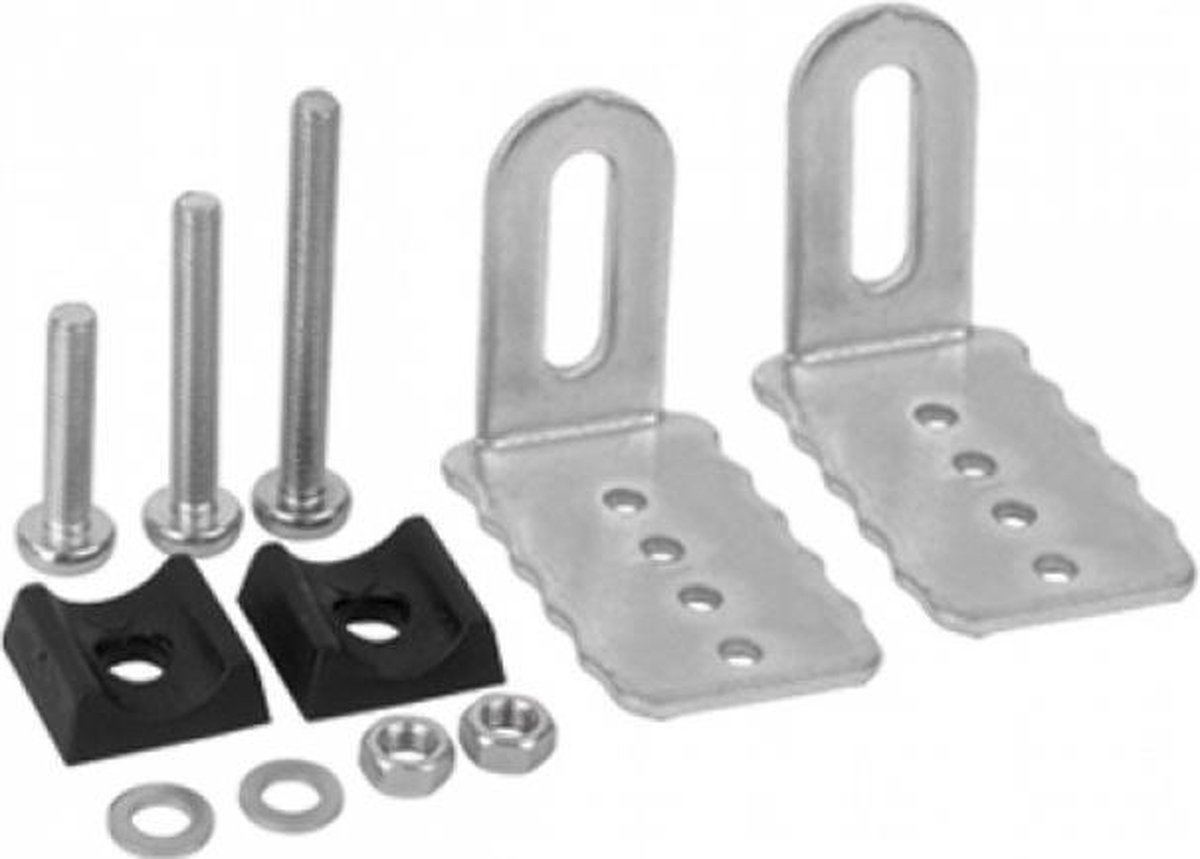 Polisport Spatborden Set Colorado 20-24 Inch - Zwart