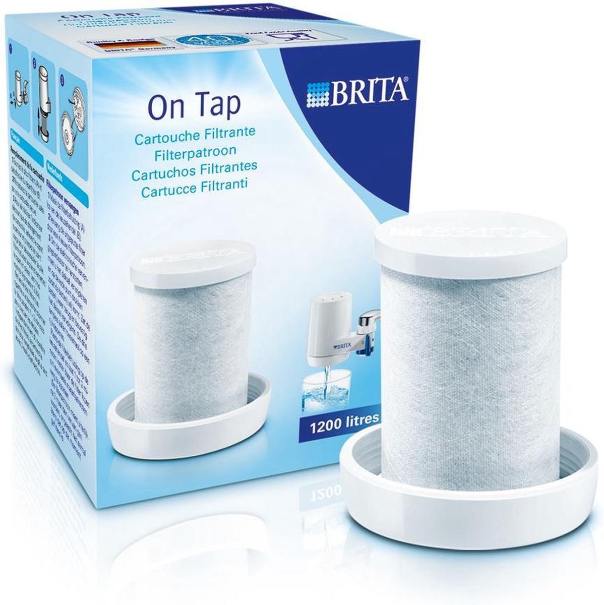 Brita On Tap Filterpatroon - Blanco