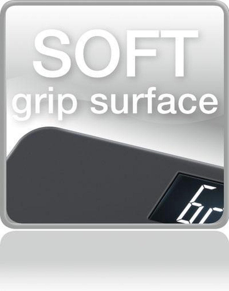 Beurer Soft Grip Ps240 Badkamer Personenweegschaal - Zwart