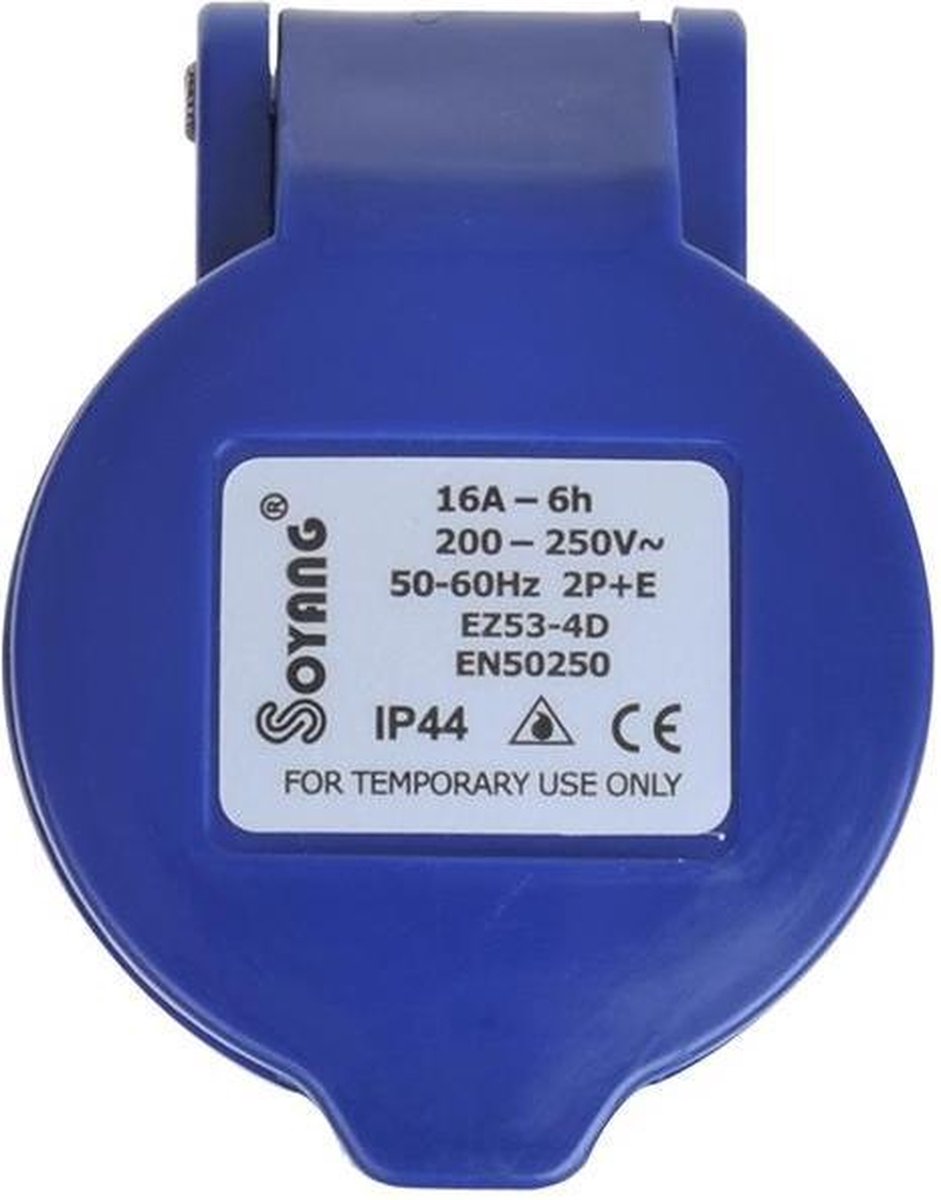 Universeel Proplus Verloopstekker Van Schuko Naar Cee 230 V / 16a