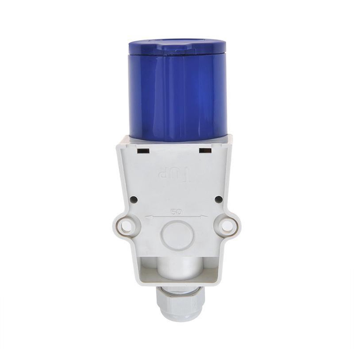 Universeel Proplus Wandcontactdoos Cee Opbouw 16 Ampère 3-polig/wit - Blauw