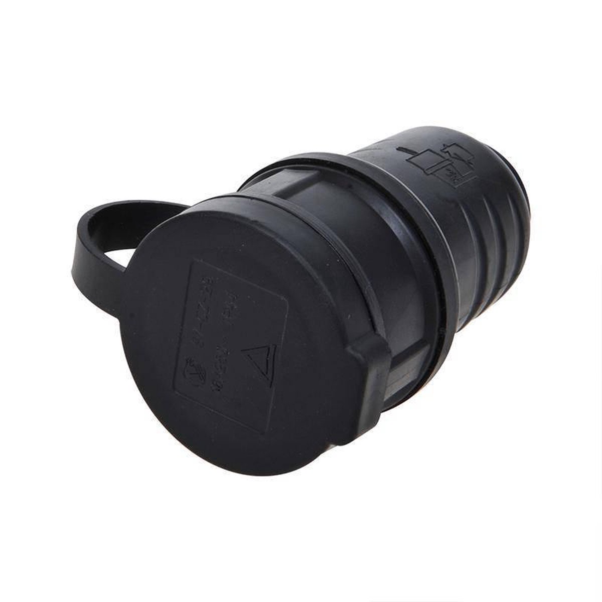 Universeel Proplus Schuko Contrastekker 16a - Zwart