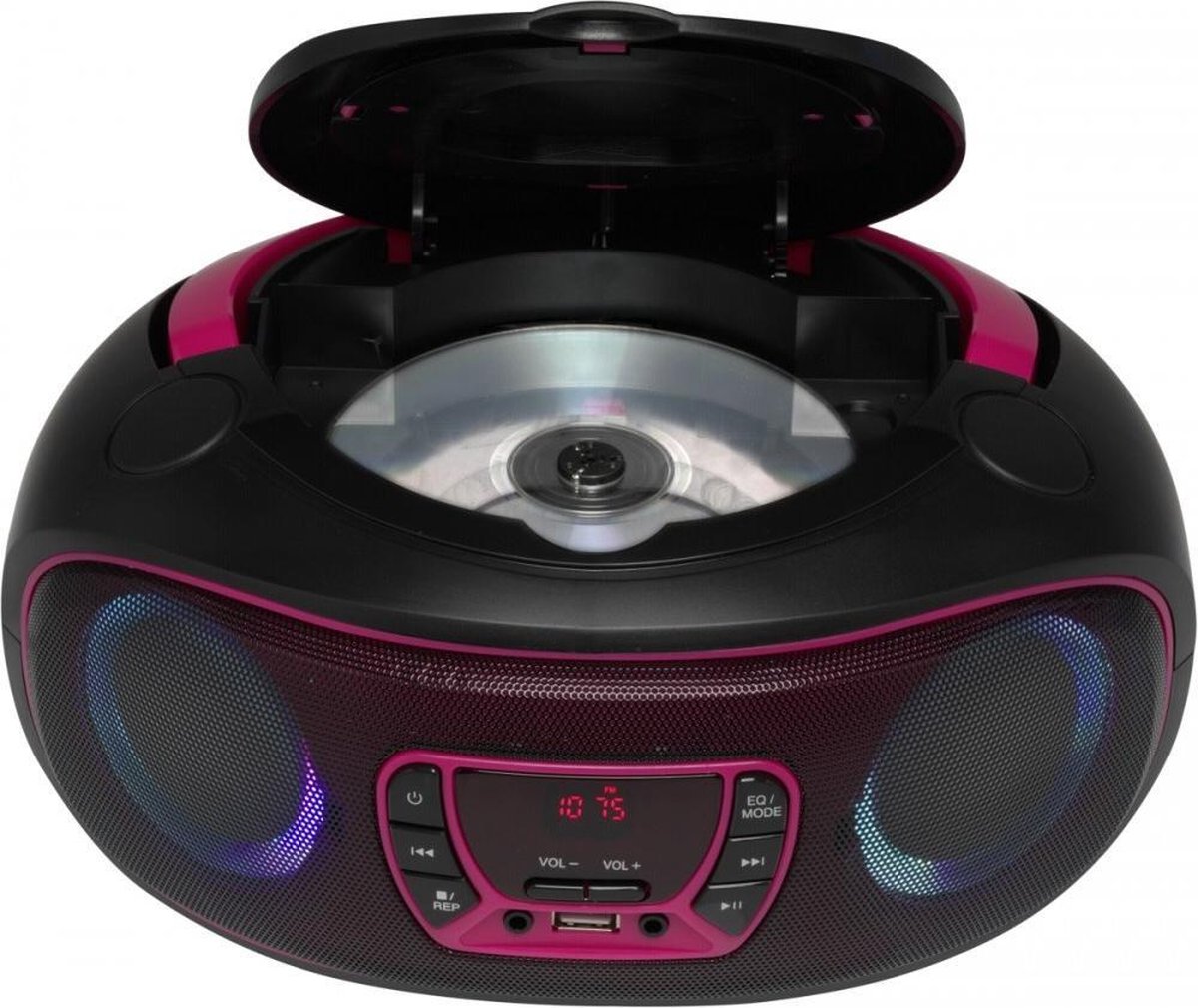 Denver Draagbare Boombox - - Roze