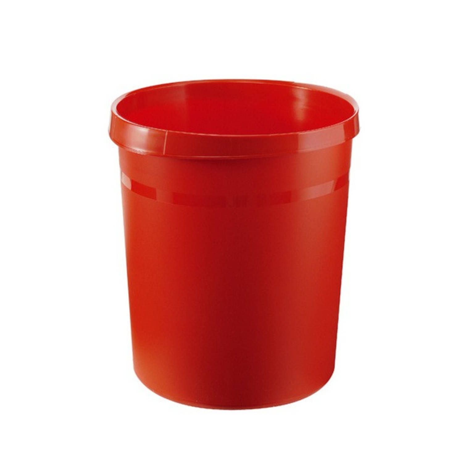 Vepabins Papierbak Han Grip 18 Liter Met 2 Grijpranden - Rood