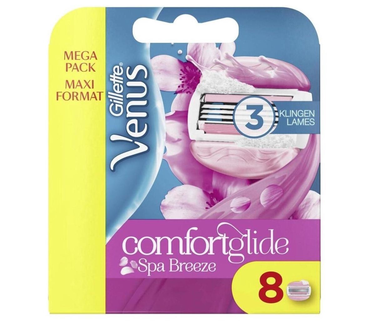 Gillette Venus Breeze Scheermesjes - Comfortglide 8 Stuks