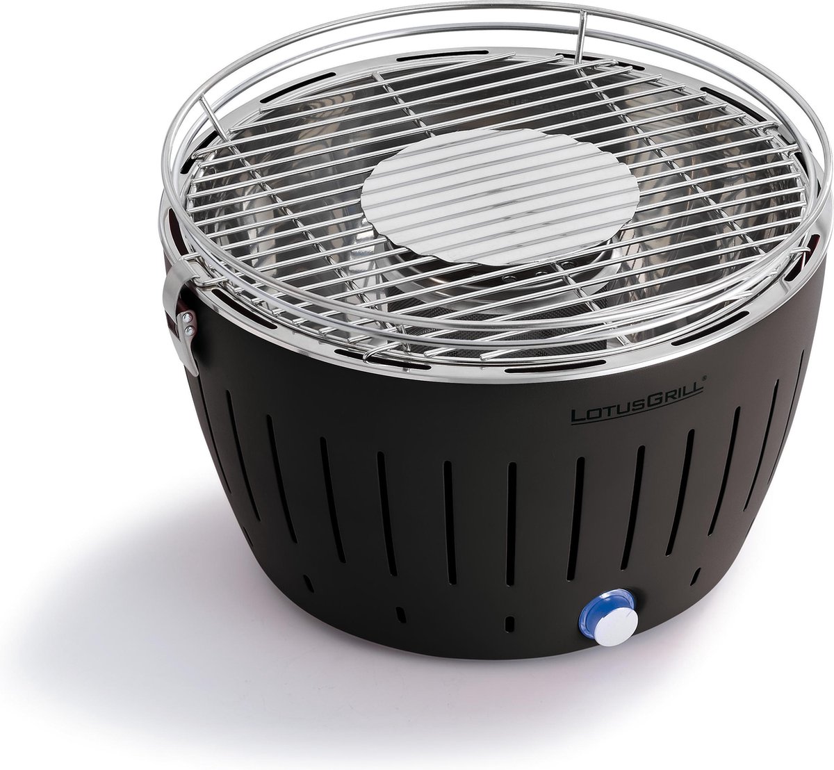 LotusGrill Lotusgrill Classic Hybrid Tafelbarbecue - Ø350mm - Antraciet - Grijs