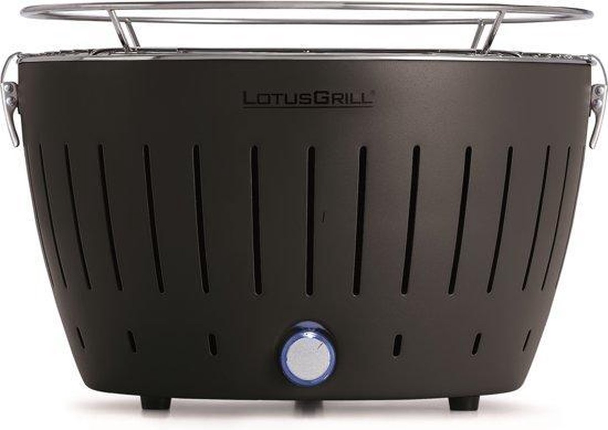 LotusGrill Classic Hybrid Tafelbarbecue - Ø350mm - Antraciet - Gris