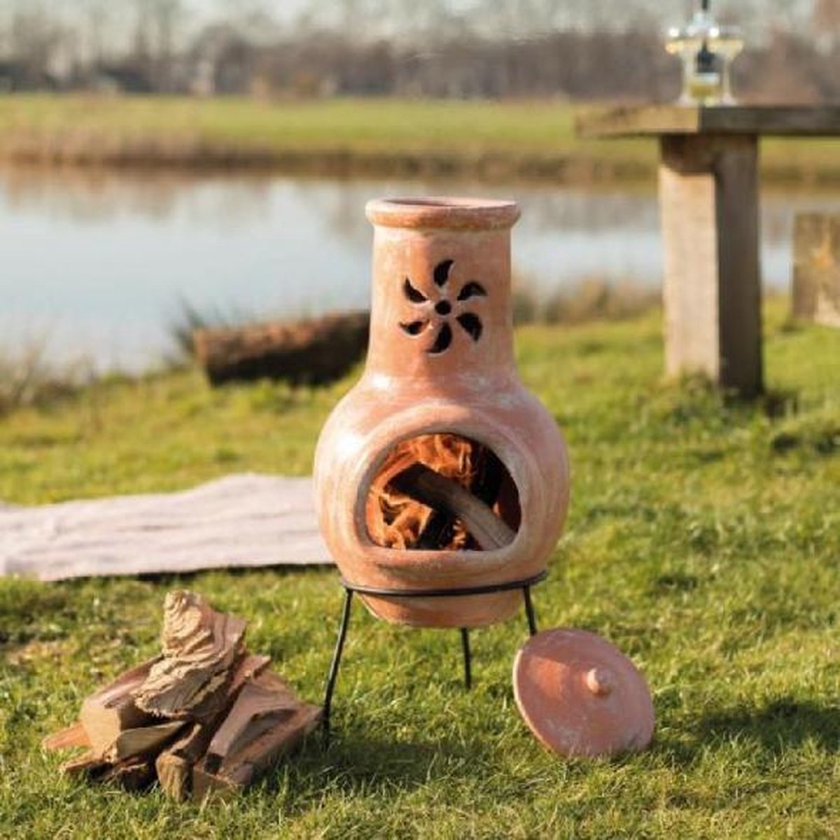 Redfire Tuinhaard Cancun - Bruin