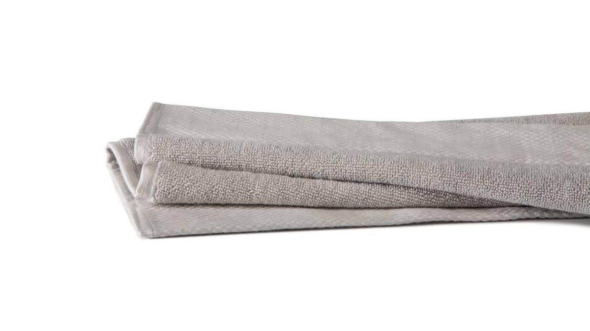 Seahorse Pure Badmat Glacier - 50 X 90 Cm - Grijs