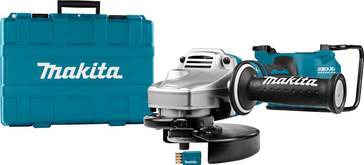 Makita DGA701ZKU1 2 x 18V Haakse slijper