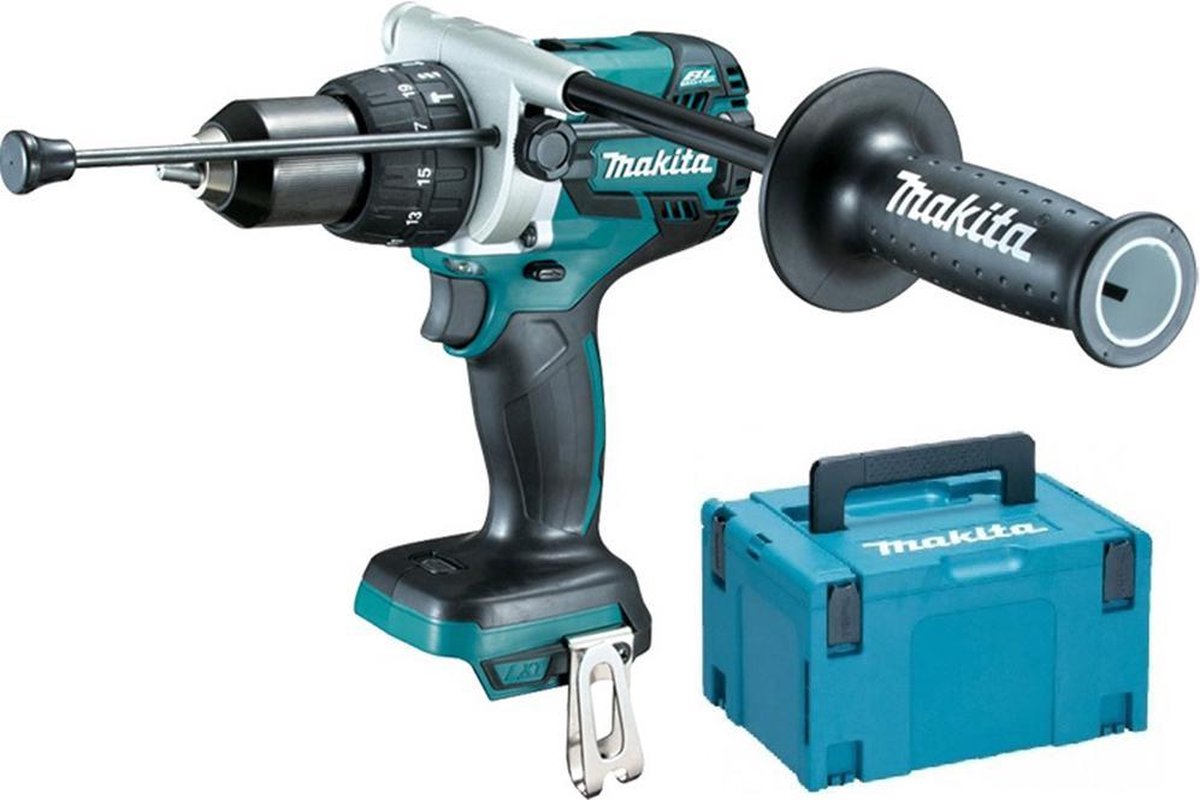 Makita DHP481ZJ Accu Klopboormachine | zonder accu&apos;s en lader