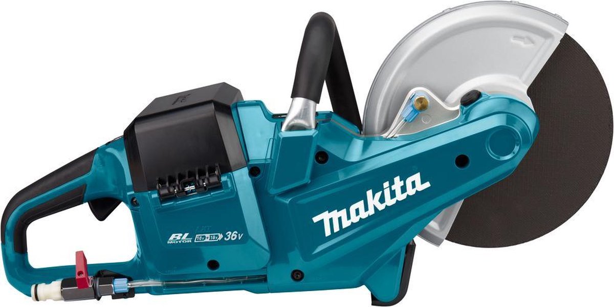 Makita DCE090ZX1 2x18 V Doorslijper 230 mm Zonder accu en lader in doos.