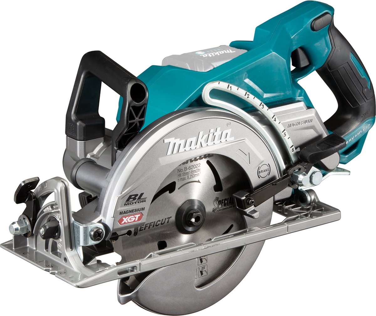 Makita RS001GZ | 40 V Max | Cirkelzaag | 185 mm | Body | Zonder accu&apos;s en lader