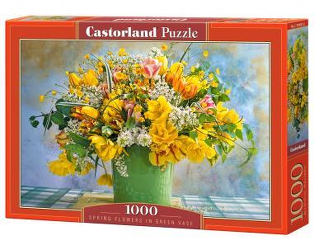 Castorland Puzzel Spring Flowers 68 Cm Karton 1000 Stukjes