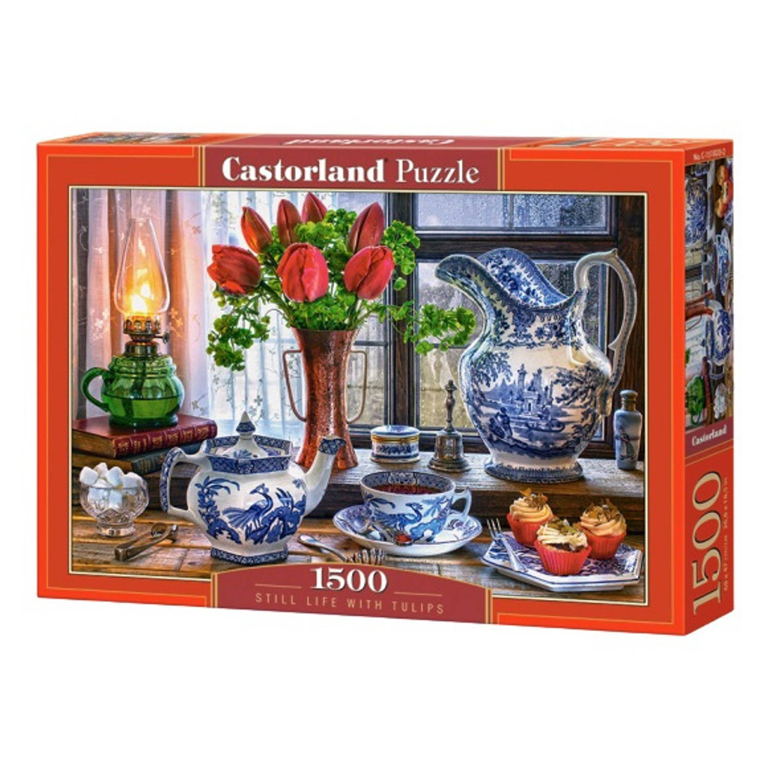 Castorland Legpuzzel Still Lifeh Tulips 1500 Stukjes - Wit