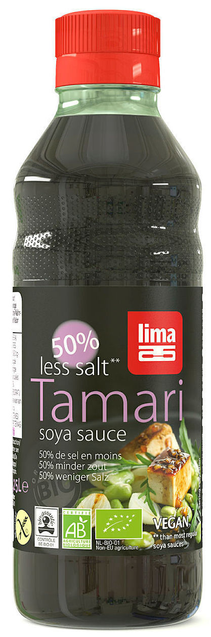 Lima Tamari 50% minder zout 250 ml