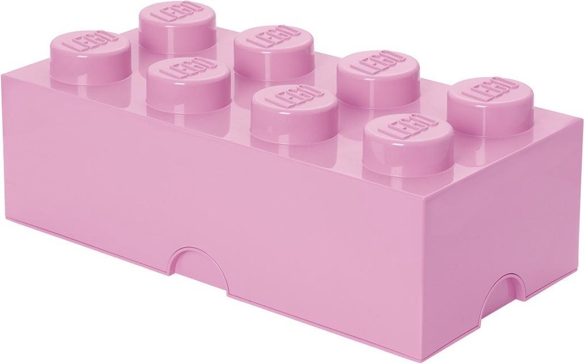 Lego Brick 8 Opbergbox - - Roze