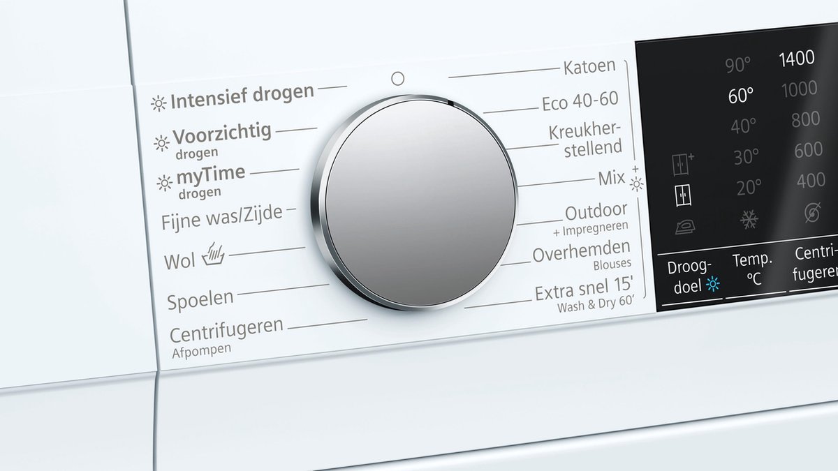 Siemens WN44A120NL - 9/6 kg - Wit