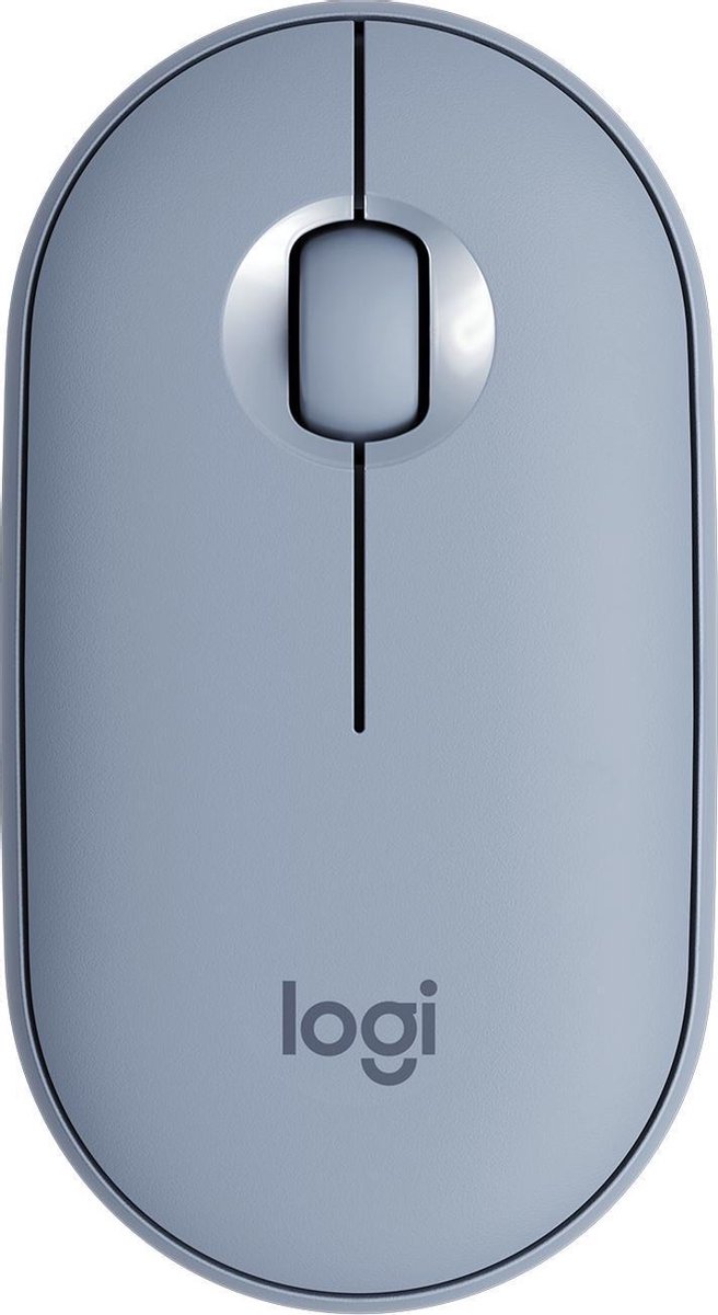 Logitech Pebble M350 Draadloze Muis - Blauw