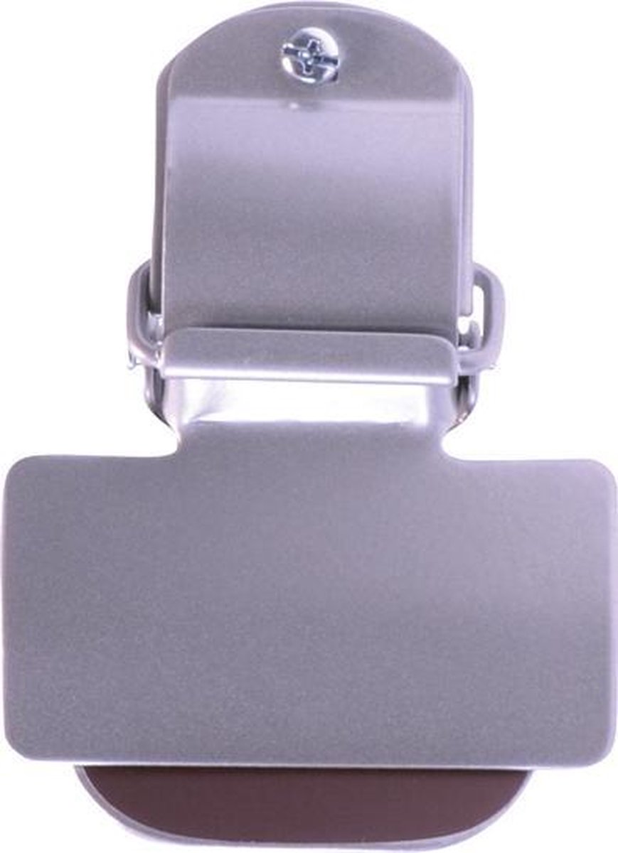 Simson Hockey/tennisclip Met Klem Zilver 10 X 8 X 5 Cm - Silver