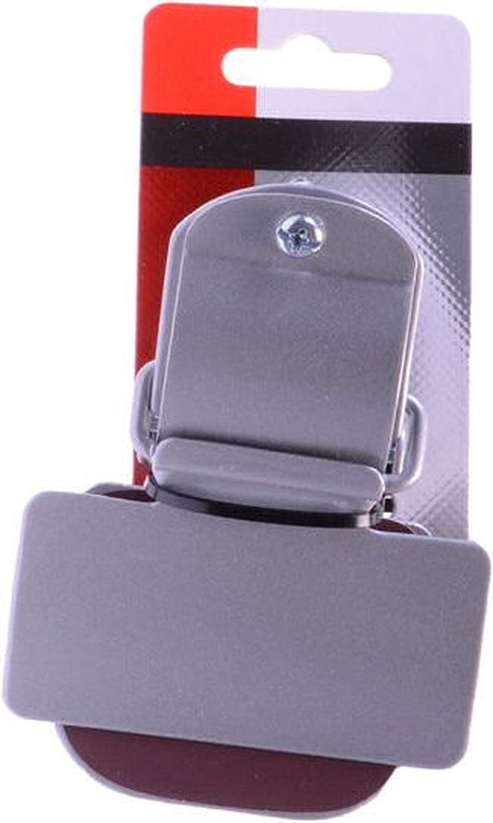 Simson Hockey/tennisclip Met Klem Zilver 10 X 8 X 5 Cm - Silver