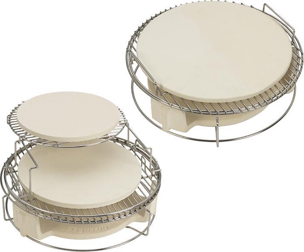 Big Green Egg 5-Piece Eggspander Kit XL - Silver