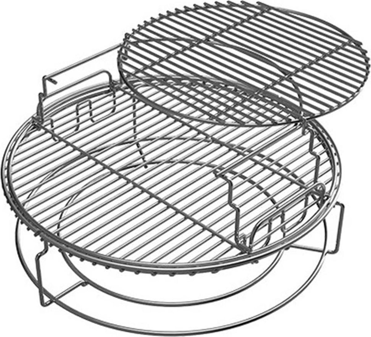 Big Green Egg 5-Piece Eggspander Kit XL - Silver