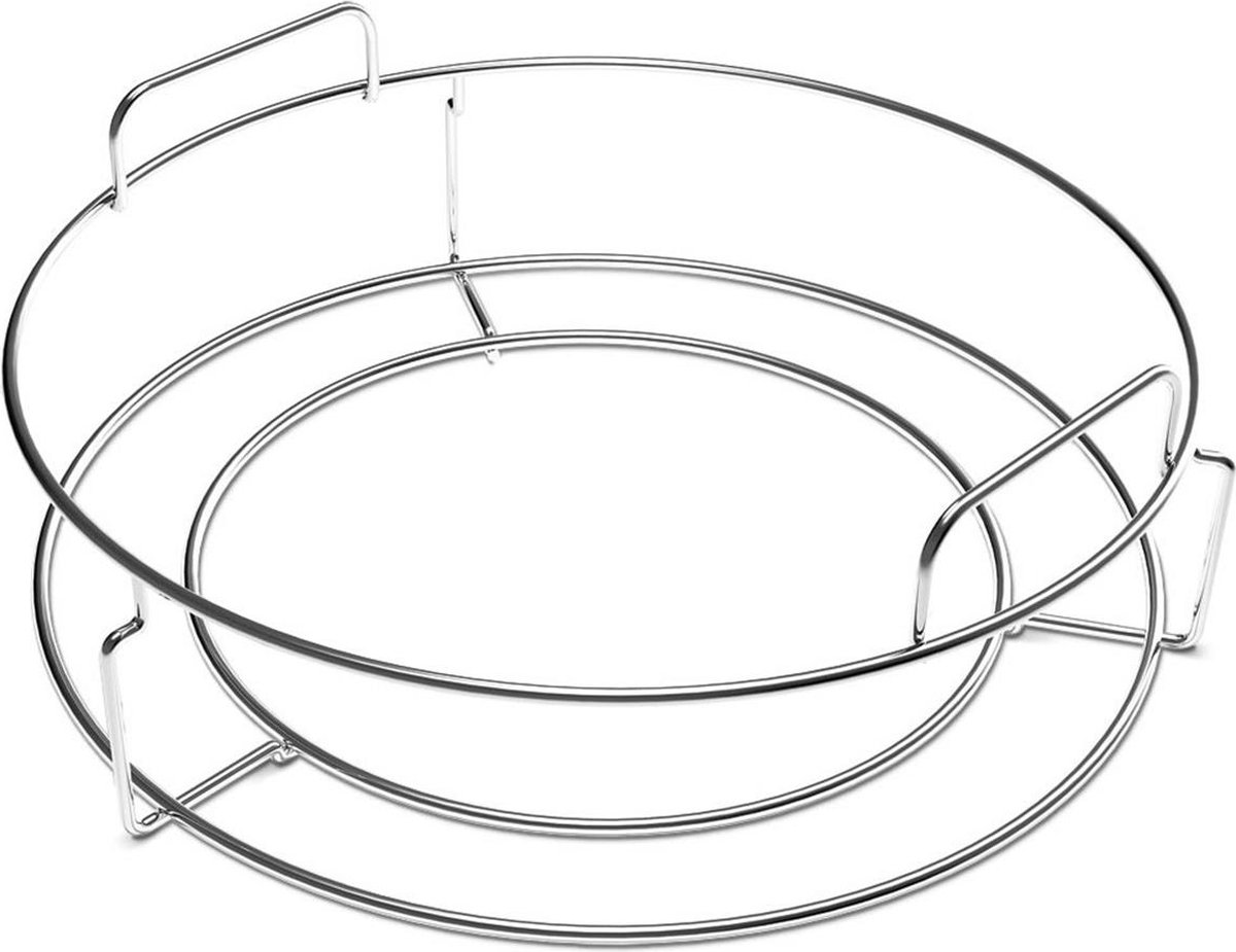 Big Green Egg 1-Piece Conveggtor Basket L - Silver