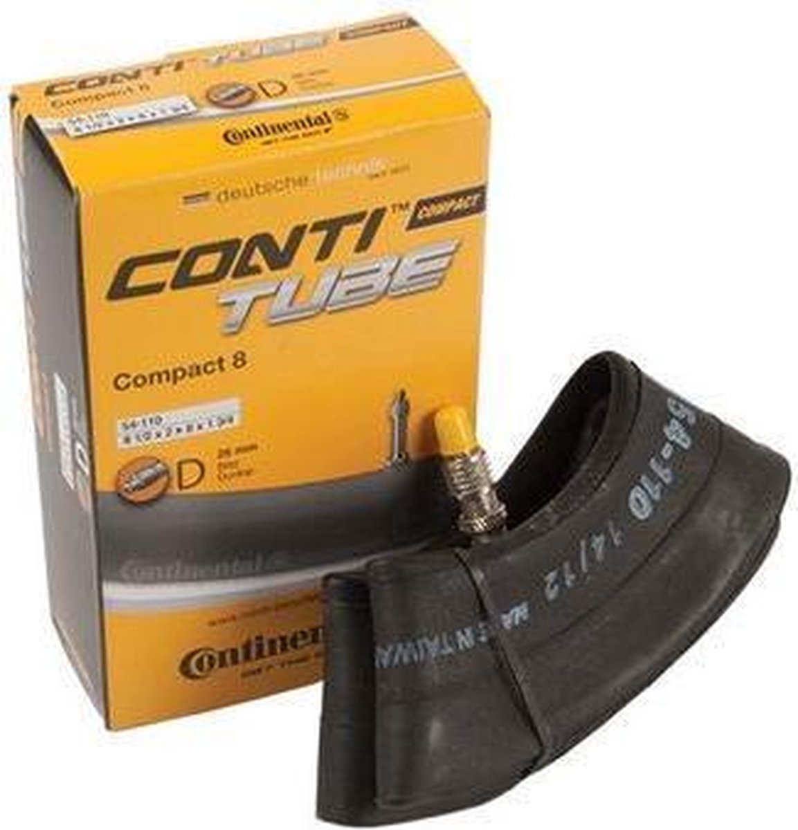 Continental Binnenband 8 X 1/2 X 2 / 8 X 1 3/4 (54-110) 26 Mm - Zwart