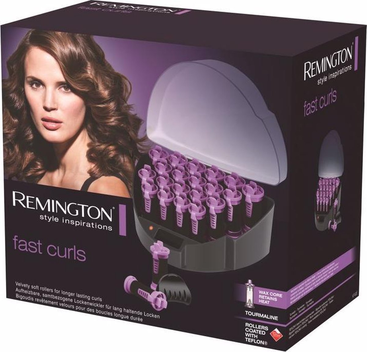 Remington Kf40e Fast Curls Krulset - Zwart Remington Kf40e Fast Curls Krulset - Zwart