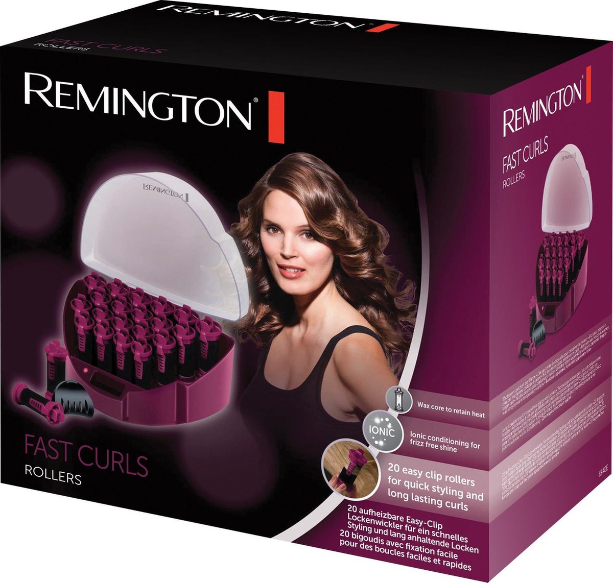 Remington Kf40e Fast Curls Krulset - Zwart Remington Kf40e Fast Curls Krulset - Zwart
