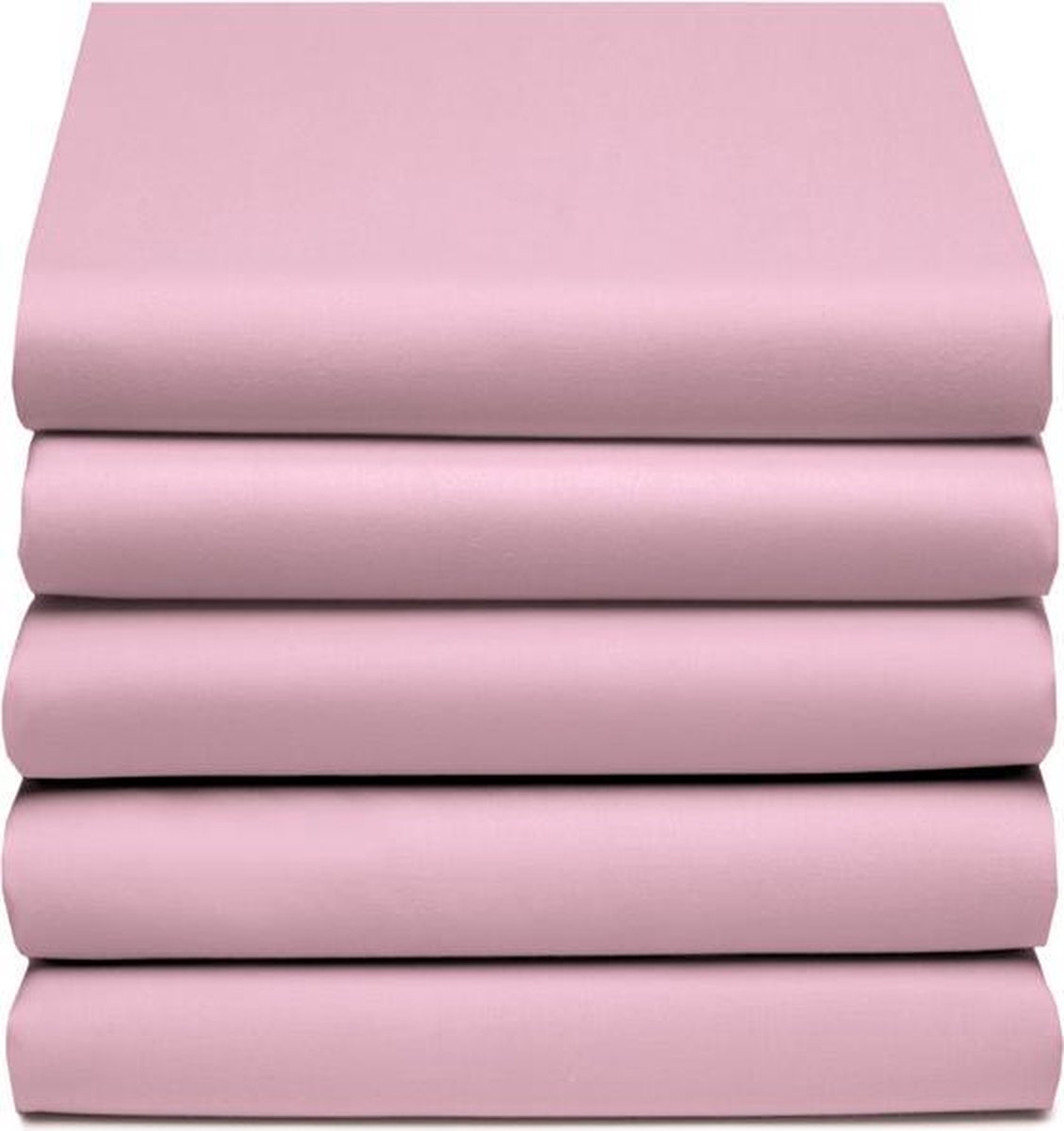 Damai Hoeslaken Multiform Candy (Katoen)-100 X 200/210 Cm - Roze