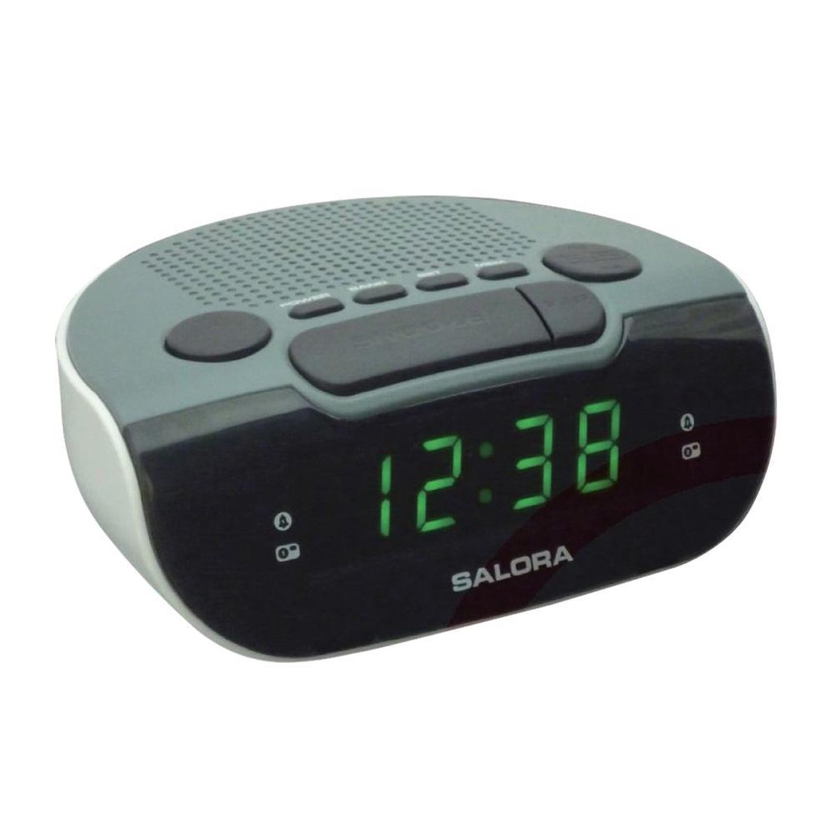 Salora Wekkerradio Cr612 - Zwart