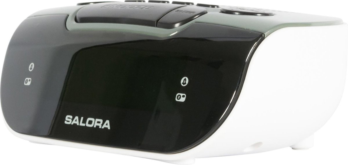 Salora Wekkerradio Cr612 - Zwart