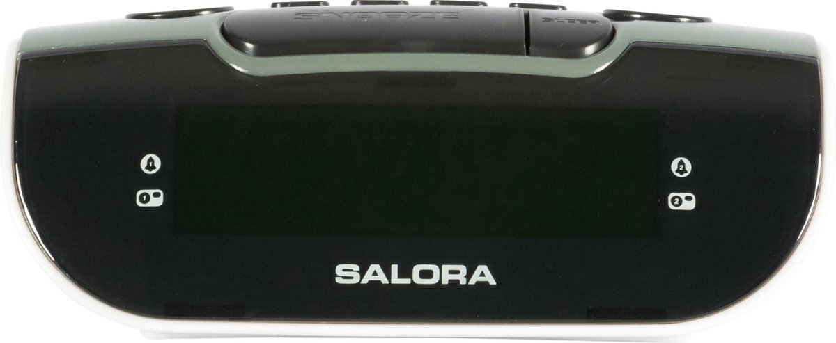 Salora Wekkerradio Cr612 - Zwart