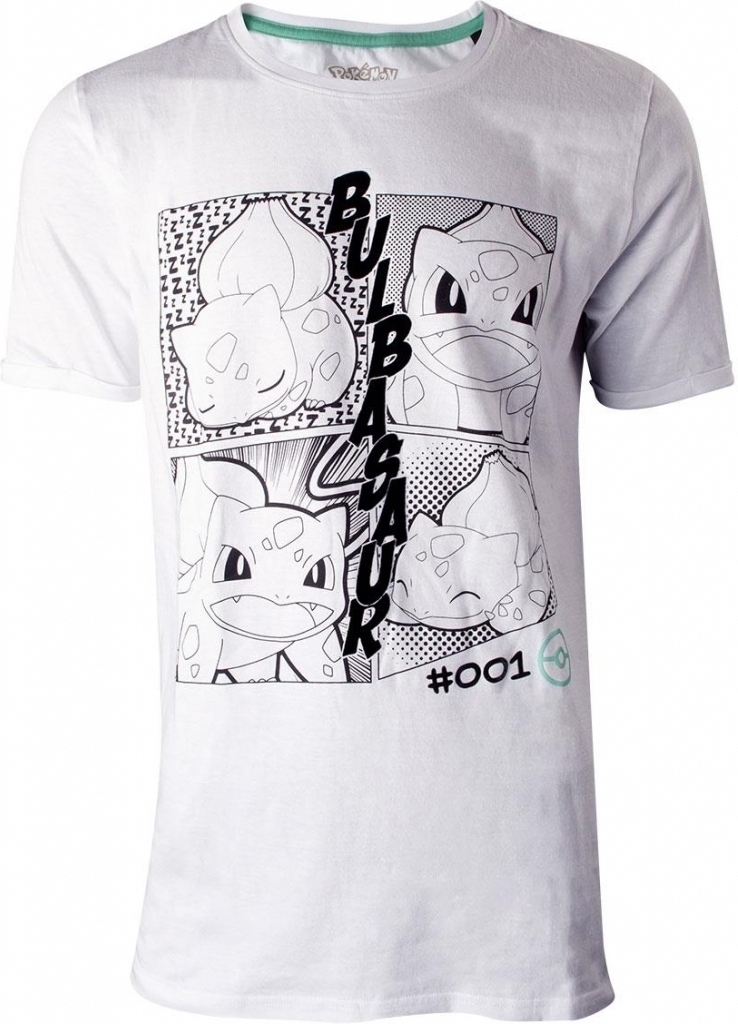 Difuzed Pokémon - Manga Bulbasaur Men's T-shirt