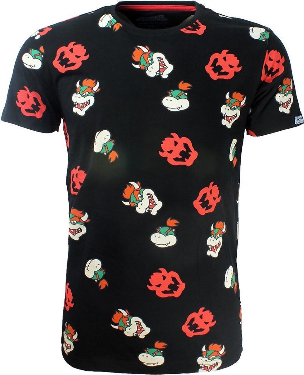 Difuzed Nintendo - Super Mario Bowser All Over Print Men's T-shirt