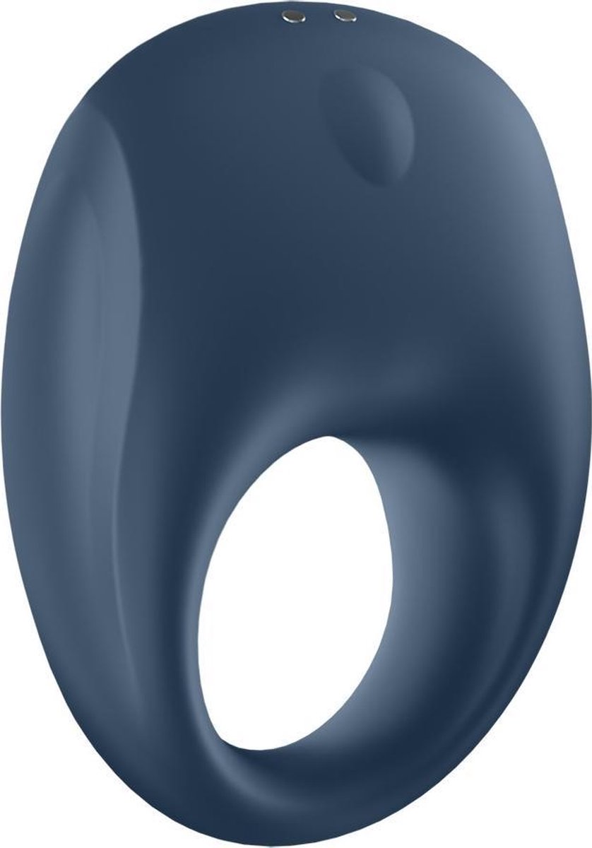 SATISFYER Cock Ring incl. Bluetooth and App - Blauw