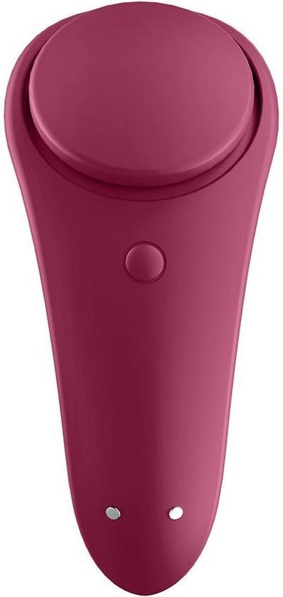 SATISFYER Sexy Secret Panty Vibrator - Rojo