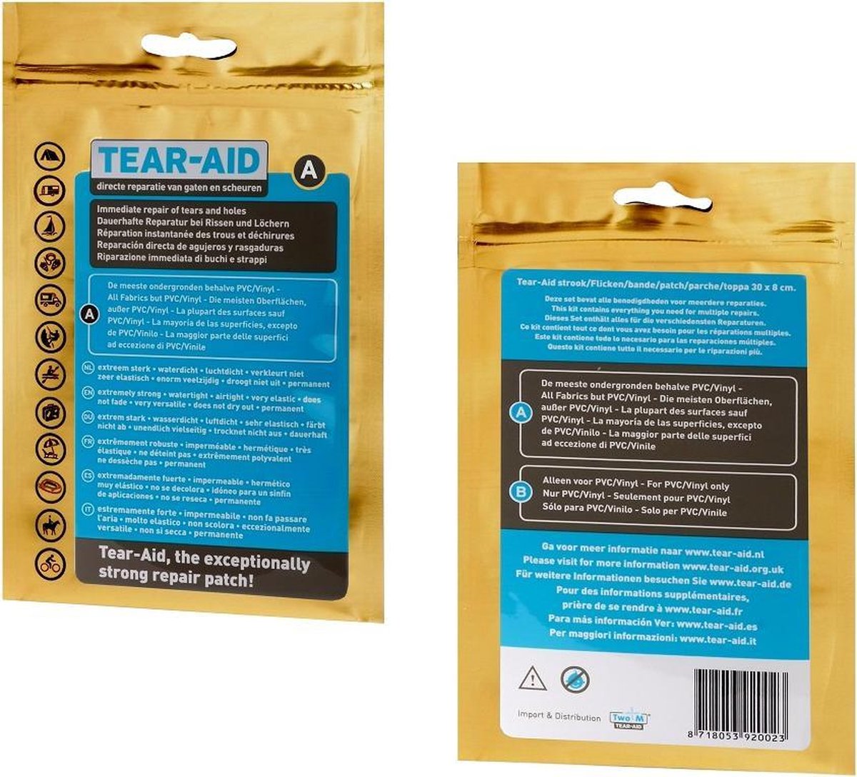 Tear-Aid Type A Reparatiemateriaal -