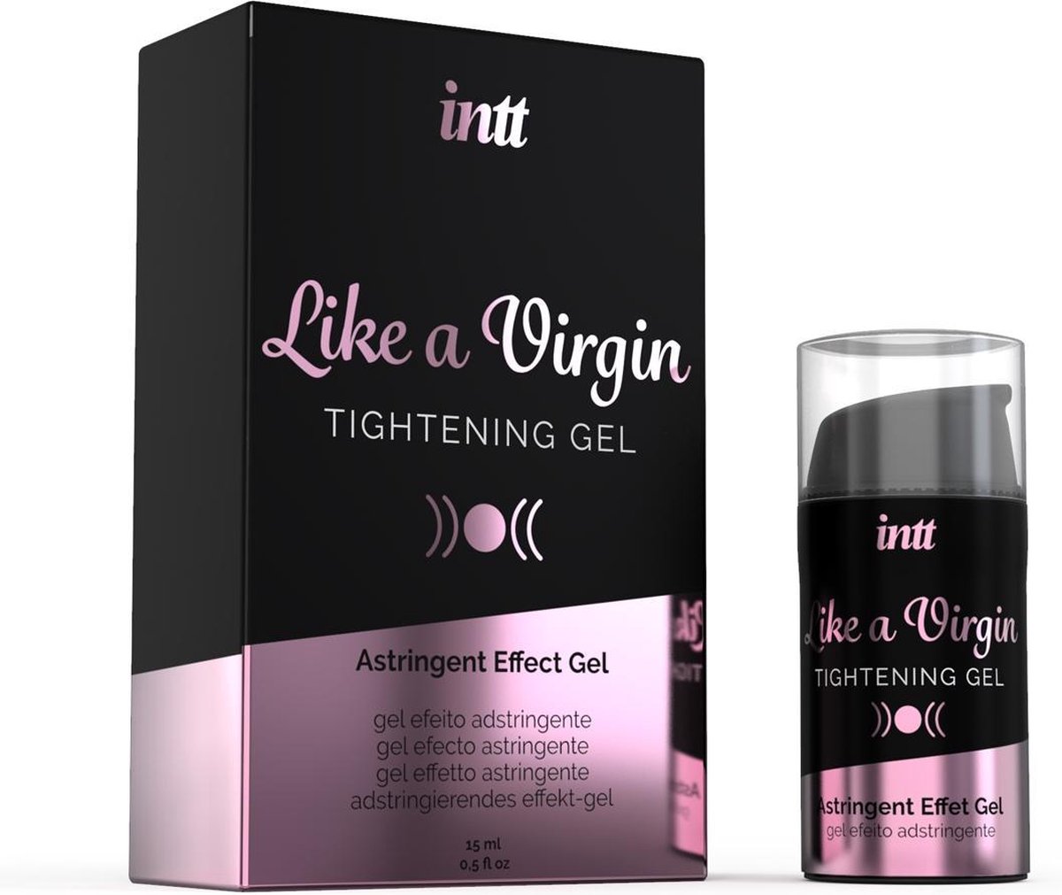 INTT Vibration! Verstrakkende Gel Like A Virgin - 15 ml - Geel