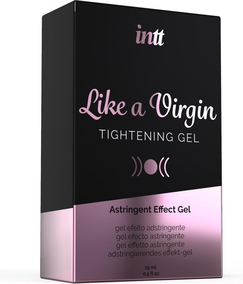 INTT Vibration! Verstrakkende Gel Like A Virgin - 15 ml - Geel