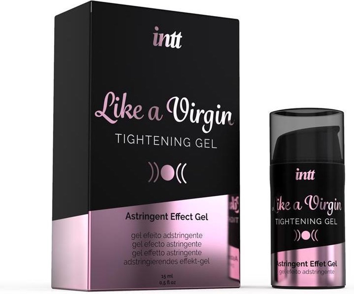 INTT Vibration! Verstrakkende Gel Like A Virgin - 15 ml - Geel